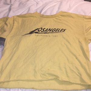 yellow shirt